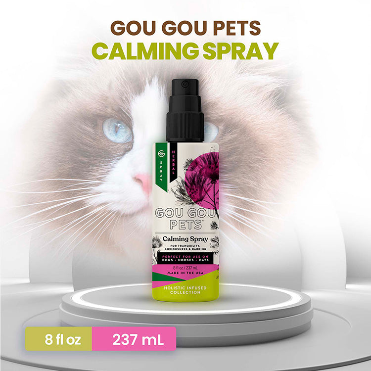 Calming Spray for Cats: Natural Support for Anxiousness and Stress