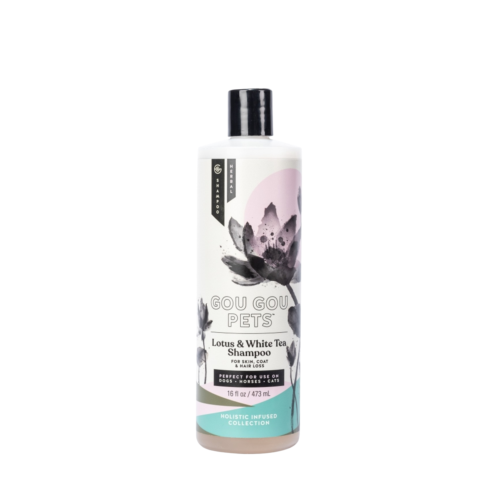 Lotus and White Tea Shampoo for Horses: Natural Control for Deshedding