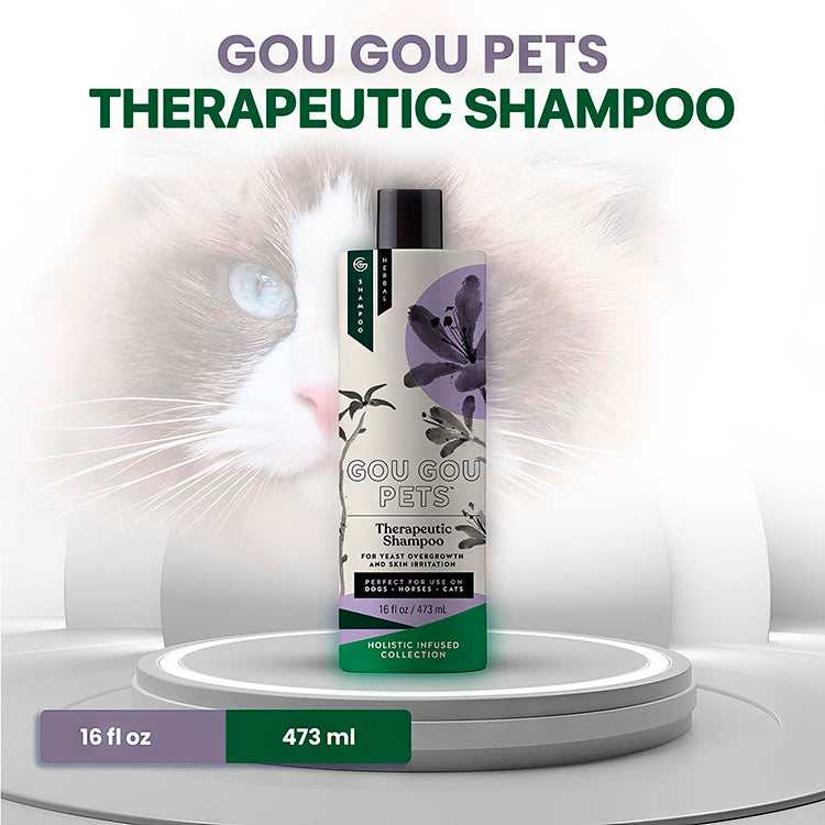 Therapeutic Shampoo for Cats: Natural Relief for Skin Yeast Overgrowth