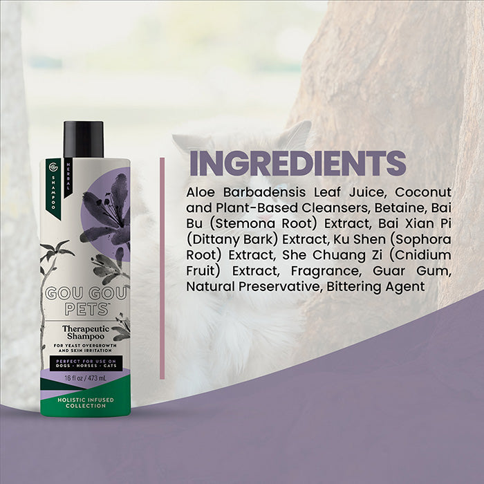 Therapeutic Shampoo for Cats: Natural Relief for Skin Yeast Overgrowth