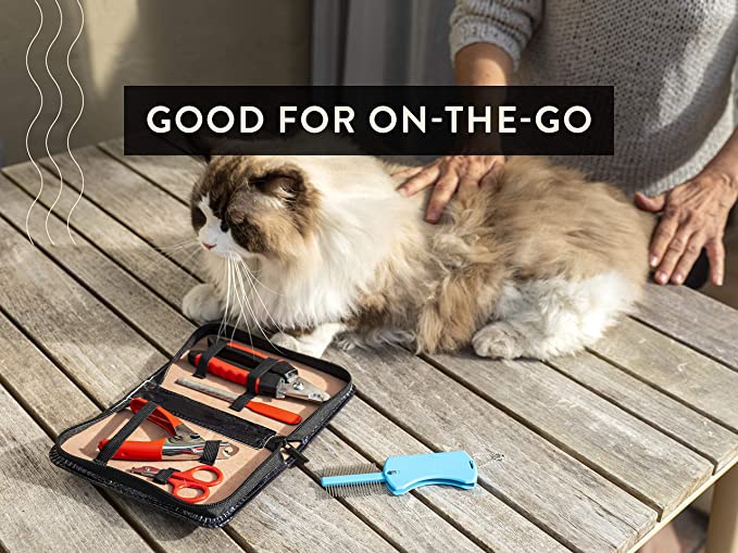 Professional Dog Pedicure Kit With Guillotine Clipper