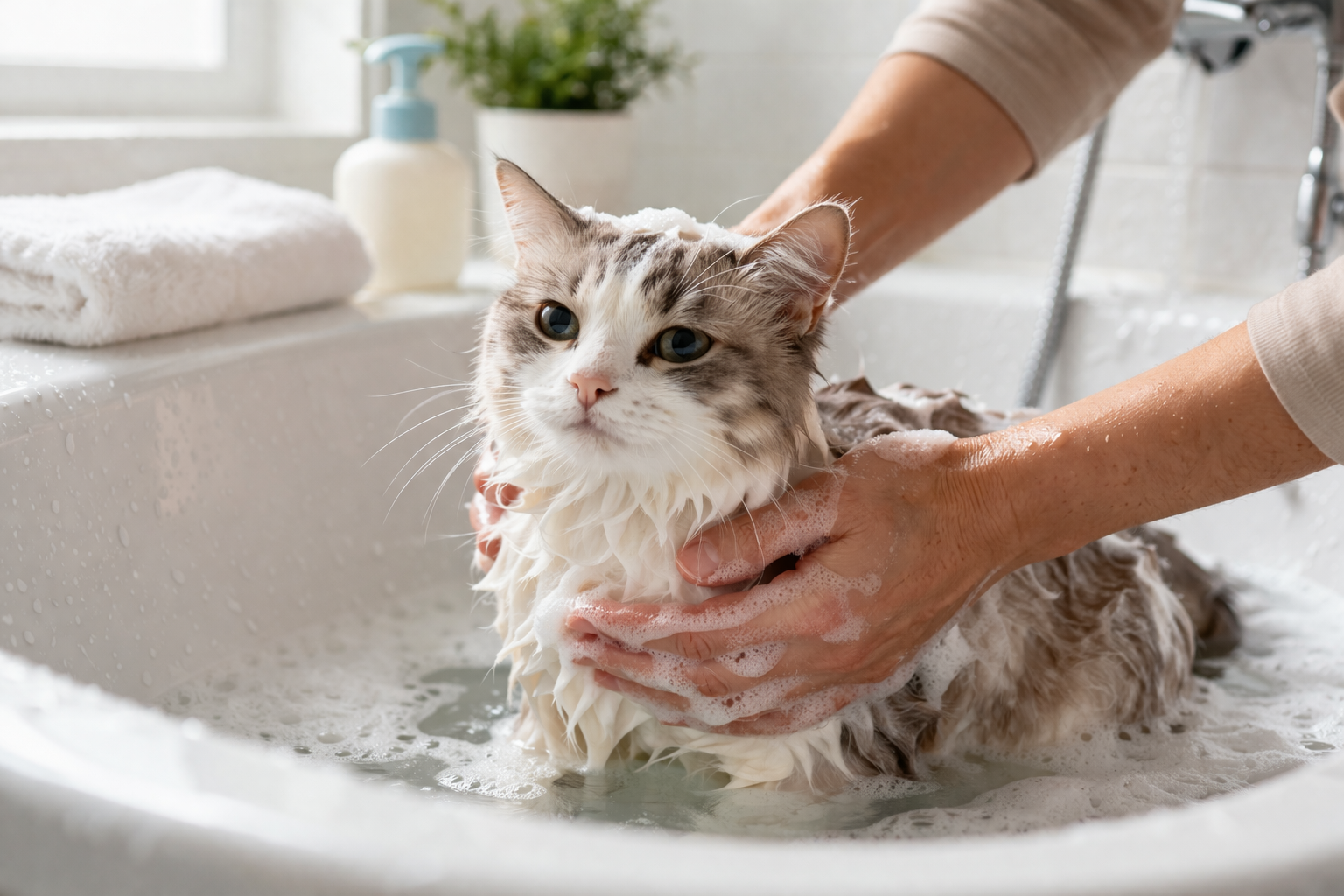 Cat Allergy Shampoo for Seasonal Itching and Sensitive Skin