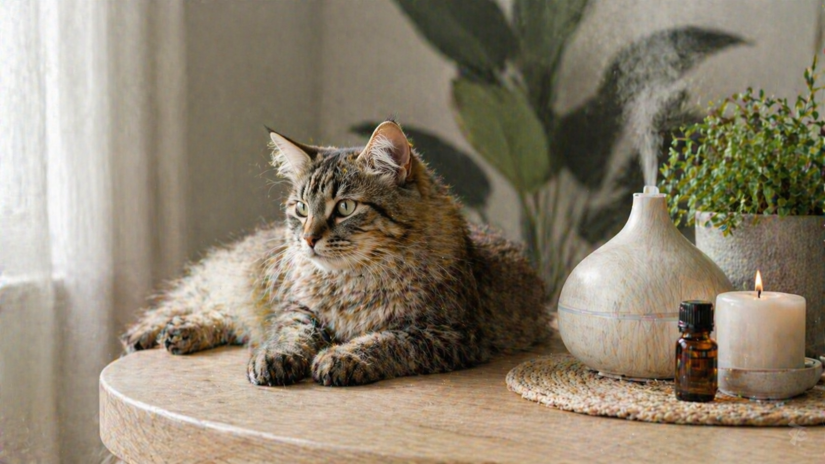 Essential Oils That Are Safe for Cats? A Careful Guide for Anxious Homes