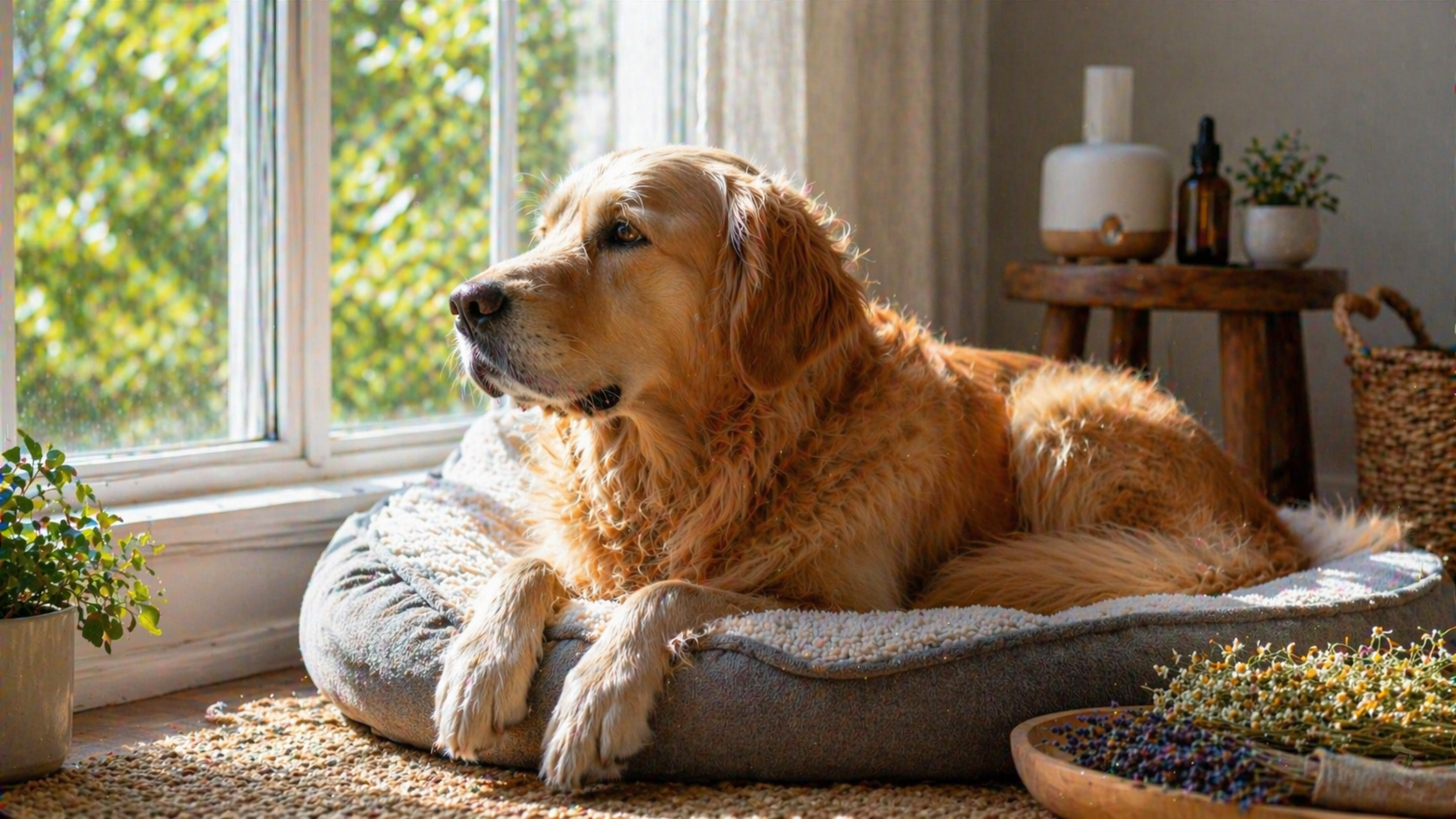 Flower Remedies for Dogs: Herbs That Support Calm and Emotional Balance