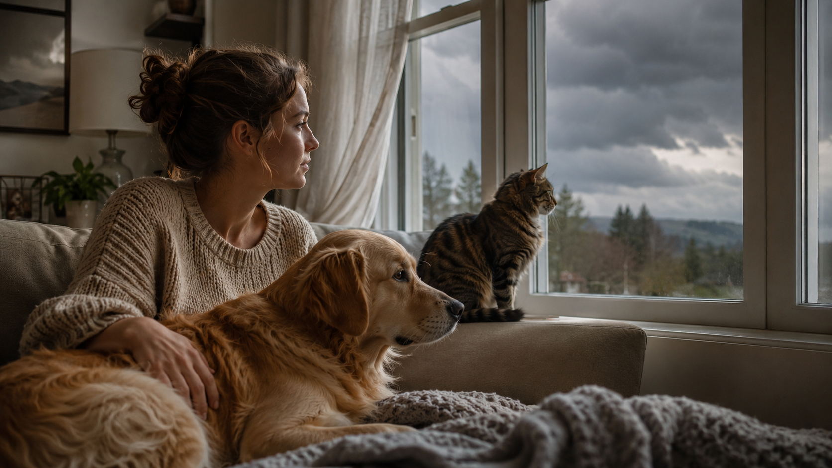Routines That Help Anxiety in Pets Before Travel or Storms Begin