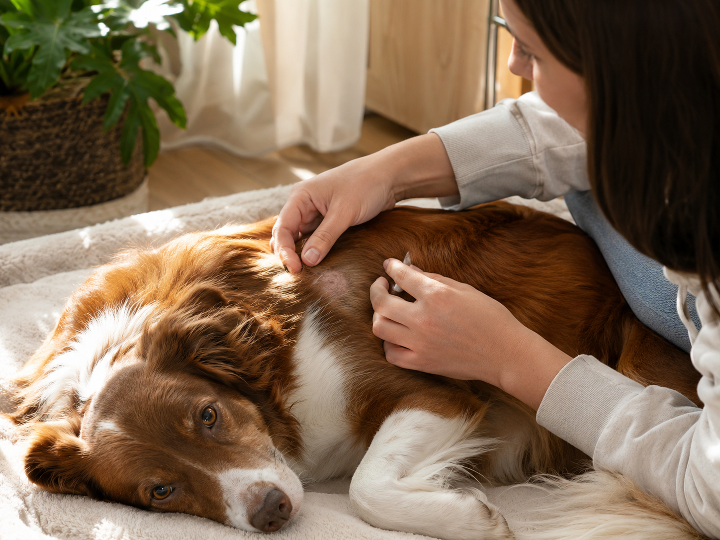 Dog Skin Ailments and Plant-Based Support: A Gentle Home Care Framework
