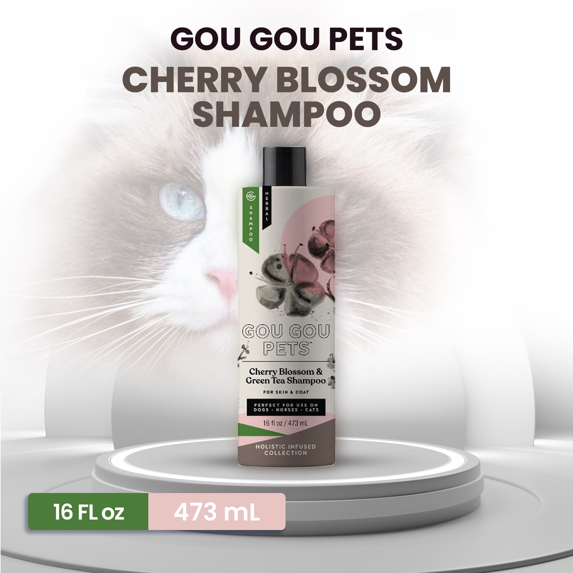 Cherry Blossom and Green Tea Shampoo for Dogs