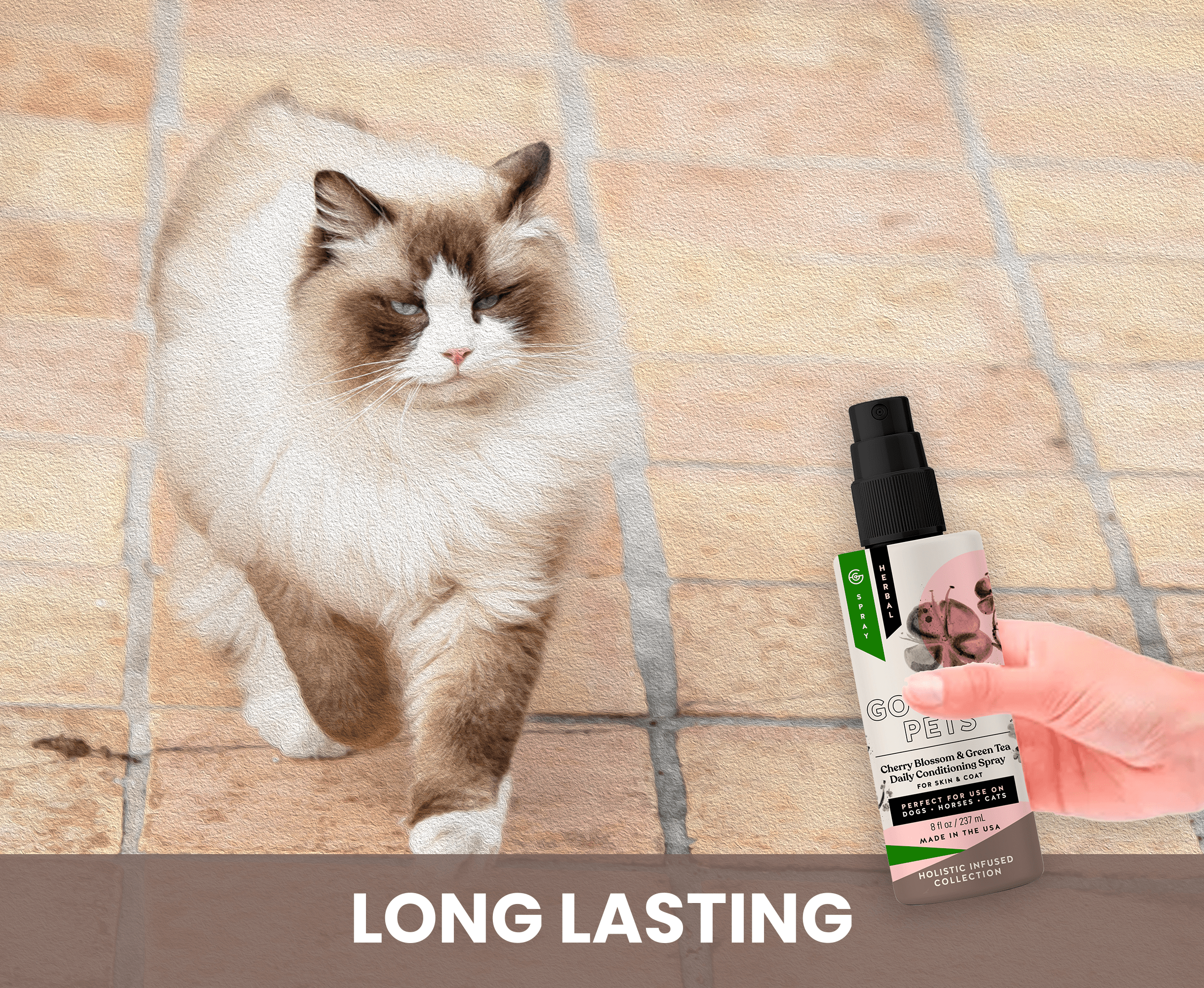 Cherry Blossom and Green Tea Conditioner for Horses