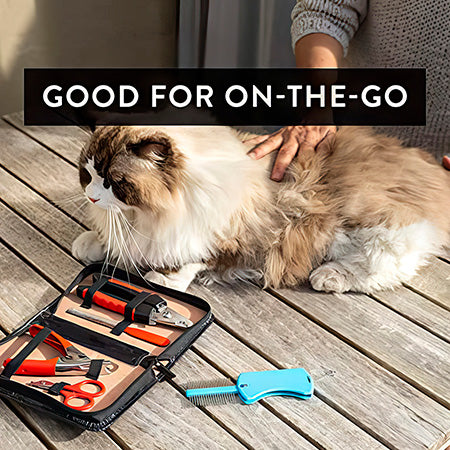 Professional Pedicure Kit for Cats With Guillotine Clipper