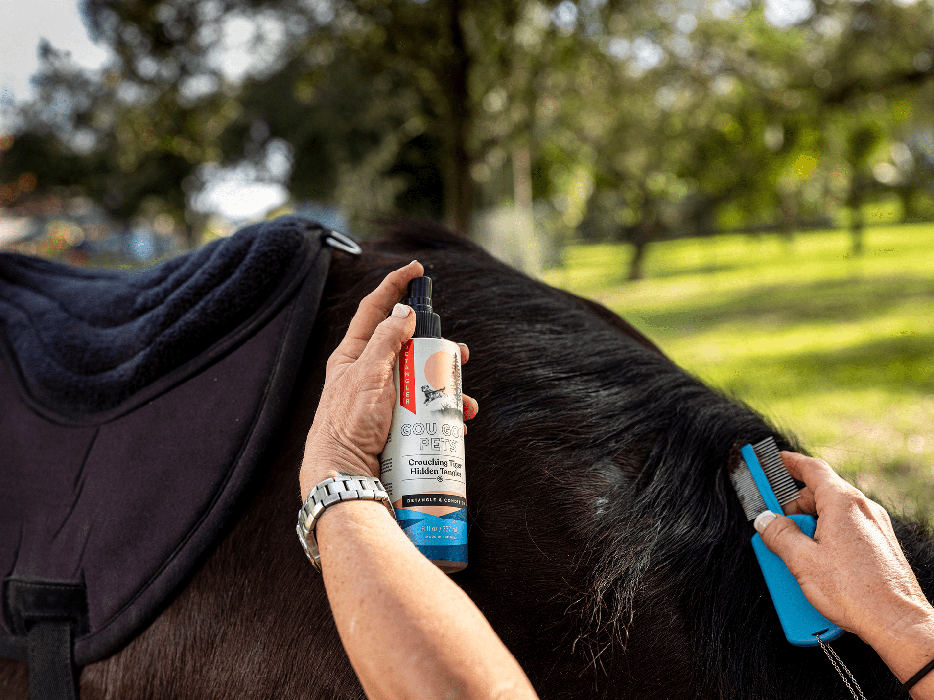 Comb and Detangler Set for Dogs