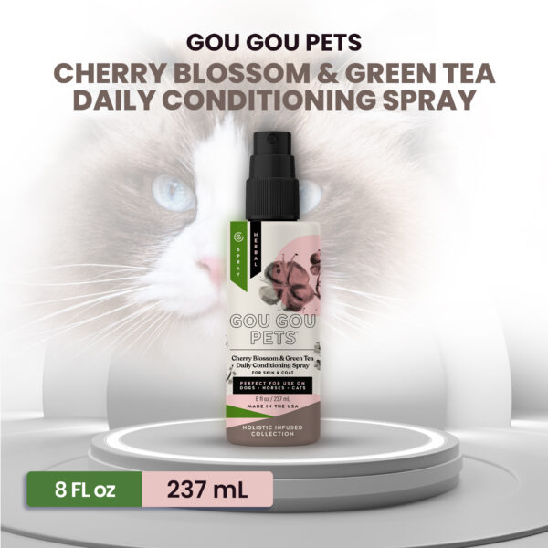 Cherry Blossom & Green Tea Conditioning Spray: Dog, Cat, Horse