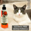 Hot Spot Spray for Cats. Alcohol free formula.