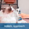 Gou Gou Pets Allergy Shampoo Holistic approach text and cat.