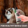 Gou Gou Pets Cherry Blossom Shampoo for healthy skin and coat. Cat.