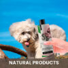 Gou Gou Pets Cherry Blossom Shampoo natural products and dog.