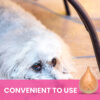 Convenient to use text with dog for essential oil diffuser.