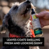 Gou Gou Pets Deodorizer Spray leaves coats smelling fresh and looking shiny