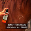 Hot Spot Spray for Horses benefits skin and seasonal allergies