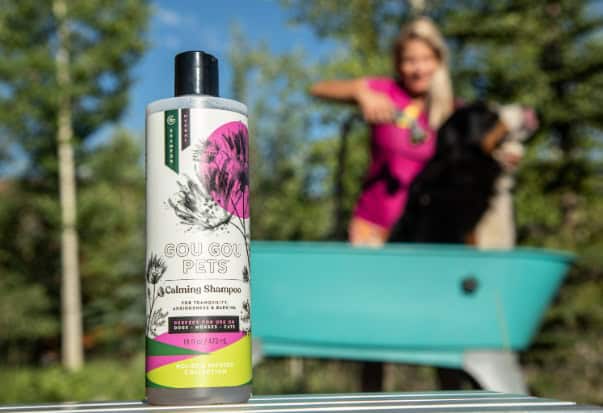 Gou Gou Pet’s Calming Shampoo for a Safe Dog Bath